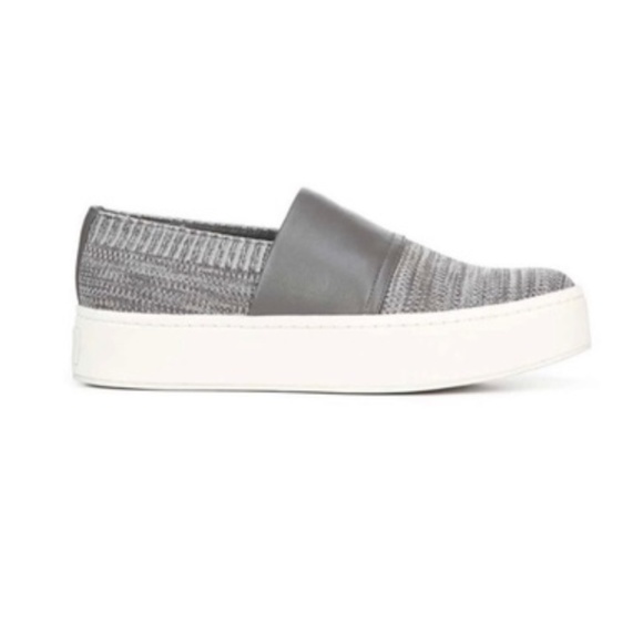NIB $450 TWO PAIRS of Vince Ward Knit Slip-On Platform Sneakers in size 6.5! - Picture 9 of 14